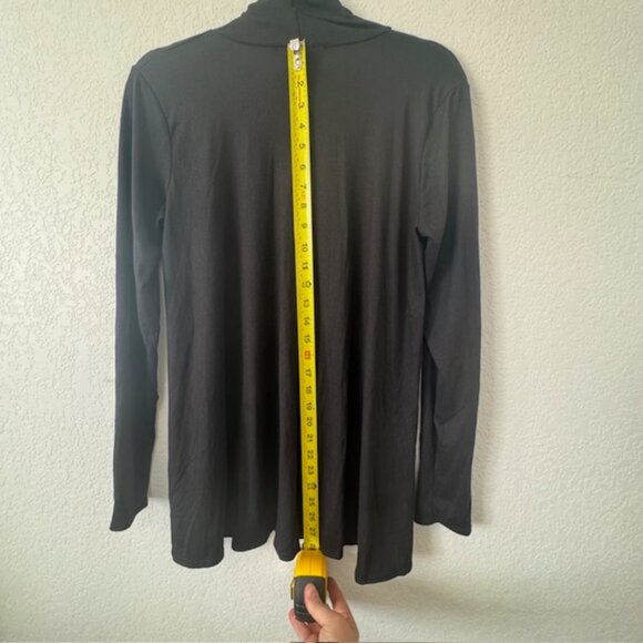 Shiela‎ Rose Black Turtleneck Long Sleeve Tunic Top Women's Size L - Picture 5 of 7